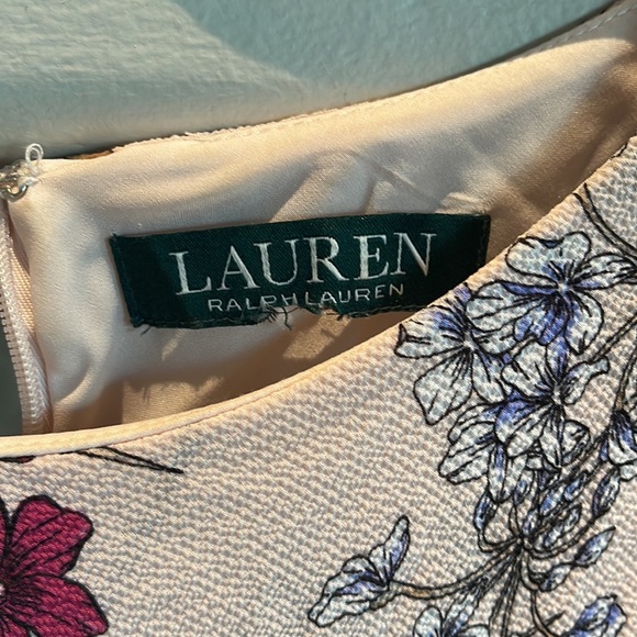 Size 14 Ralph Lauren Floral Dress - Picture 3 of 5